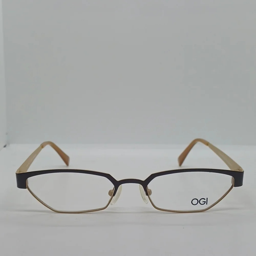 NWOT WOMEN'S OGI INNOVATION EYEGLASS FRAMES 4024/1253 BROWN TAN